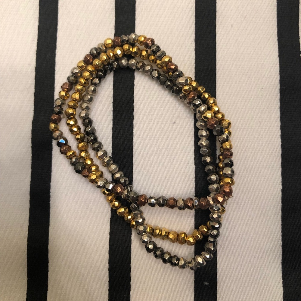 Beaded bracelet set